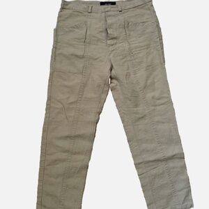 Isabel Marant Tan Linen Pants Size 36